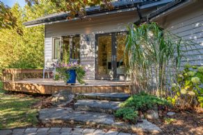 Walk-out Deck from the Main Suite - Country homes for sale and luxury real estate including horse farms and property in the Caledon and King City areas near Toronto