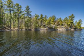 90+ Acre Private Peninsula, Cognashene, Georgian Bay - Country homes for sale and luxury real estate including horse farms and property in the Caledon and King City areas near Toronto