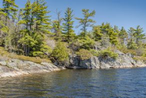 90+ Acre Private Peninsula, Cognashene, Georgian Bay - Country homes for sale and luxury real estate including horse farms and property in the Caledon and King City areas near Toronto