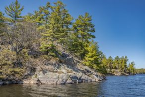 90+ Acre Private Peninsula, Cognashene, Georgian Bay - Country homes for sale and luxury real estate including horse farms and property in the Caledon and King City areas near Toronto