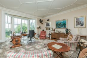 Main Floor Office with Pond Views - Country homes for sale and luxury real estate including horse farms and property in the Caledon and King City areas near Toronto