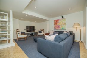 TV room - Country homes for sale and luxury real estate including horse farms and property in the Caledon and King City areas near Toronto