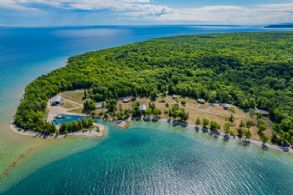 1600 Acre Private Island, Georgian Bay, South Bruce Peninsula, Ontario - Country homes for sale and luxury real estate including horse farms and property in the Caledon and King City areas near Toronto
