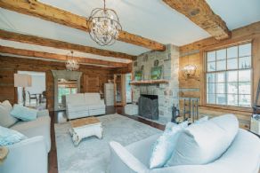 Living Room - Country homes for sale and luxury real estate including horse farms and property in the Caledon and King City areas near Toronto