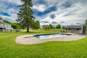 Pool - Country homes for sale and luxury real estate including horse farms and property in the Caledon and King City areas near Toronto