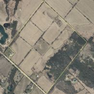 Aerial with approx. boundaries - Country homes for sale and luxury real estate including horse farms and property in the Caledon and King City areas near Toronto