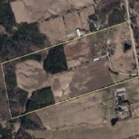 Aerial - Country homes for sale and luxury real estate including horse farms and property in the Caledon and King City areas near Toronto