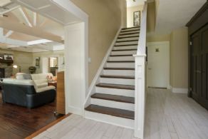 West Staircase - Country homes for sale and luxury real estate including horse farms and property in the Caledon and King City areas near Toronto
