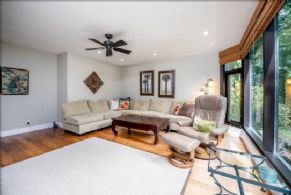 Living room  - Country homes for sale and luxury real estate including horse farms and property in the Caledon and King City areas near Toronto