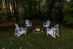 Firepit - Country homes for sale and luxury real estate including horse farms and property in the Caledon and King City areas near Toronto