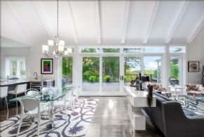 Walk-out to Expansive Deck - Country homes for sale and luxury real estate including horse farms and property in the Caledon and King City areas near Toronto