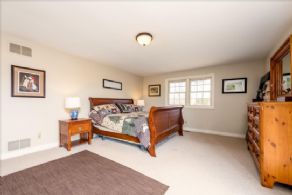 Main Bedroom with Walk-out to Sundeck - Country homes for sale and luxury real estate including horse farms and property in the Caledon and King City areas near Toronto