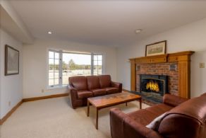 Family Room with Walk-out - Country homes for sale and luxury real estate including horse farms and property in the Caledon and King City areas near Toronto