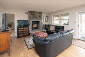 Living Room with Views Over Surrounding Countryside - Country homes for sale and luxury real estate including horse farms and property in the Caledon and King City areas near Toronto