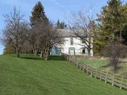 Century farm house placed down the long drive - Country homes for sale and luxury real estate including horse farms and property in the Caledon and King City areas near Toronto
