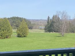 Views to northwest - Country homes for sale and luxury real estate including horse farms and property in the Caledon and King City areas near Toronto