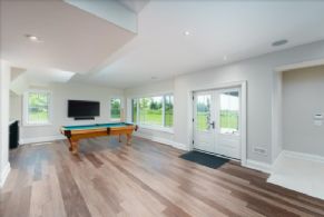 Recreation Room - Country homes for sale and luxury real estate including horse farms and property in the Caledon and King City areas near Toronto