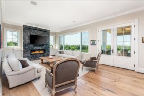Family Room  - Country homes for sale and luxury real estate including horse farms and property in the Caledon and King City areas near Toronto