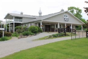 Barn Facade - Country homes for sale and luxury real estate including horse farms and property in the Caledon and King City areas near Toronto