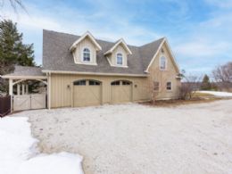 Exterior of Coach House - Country homes for sale and luxury real estate including horse farms and property in the Caledon and King City areas near Toronto