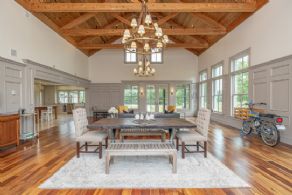 Great Room - Informal Dining Area plus Living Room - Country homes for sale and luxury real estate including horse farms and property in the Caledon and King City areas near Toronto