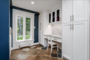 Order Desk in Kitchen - Country homes for sale and luxury real estate including horse farms and property in the Caledon and King City areas near Toronto