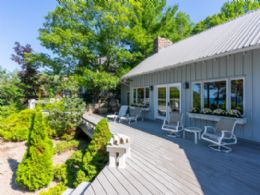 Georgian Bay Beach House, Tiny, Georgian Bay, Ontario - Country homes for sale and luxury real estate including horse farms and property in the Caledon and King City areas near Toronto