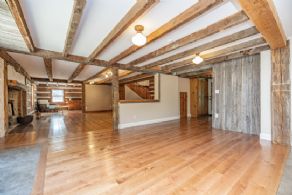 Open Concept Dining and Living Room - Country homes for sale and luxury real estate including horse farms and property in the Caledon and King City areas near Toronto