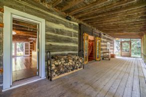 Porch - Country homes for sale and luxury real estate including horse farms and property in the Caledon and King City areas near Toronto