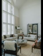 Living Room with distant western views - Country homes for sale and luxury real estate including horse farms and property in the Caledon and King City areas near Toronto
