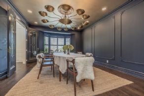 Dining room - Country homes for sale and luxury real estate including horse farms and property in the Caledon and King City areas near Toronto