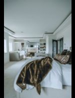 Primary bedroom with sitting room, fireplace, change room & en suite bathroom - Country homes for sale and luxury real estate including horse farms and property in the Caledon and King City areas near Toronto