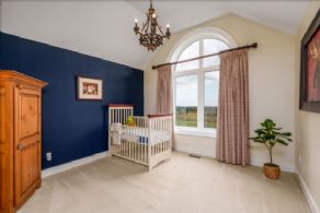 Bedroom 2 on main level - Country homes for sale and luxury real estate including horse farms and property in the Caledon and King City areas near Toronto