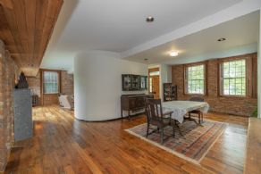 Dining Room and Family Room - Country homes for sale and luxury real estate including horse farms and property in the Caledon and King City areas near Toronto
