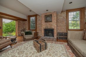 Family Room - Country homes for sale and luxury real estate including horse farms and property in the Caledon and King City areas near Toronto