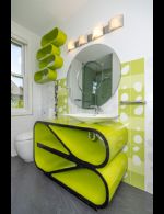 Powder Room - Country homes for sale and luxury real estate including horse farms and property in the Caledon and King City areas near Toronto