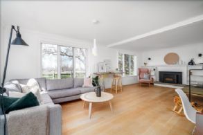 Family Room with Fireplace - Country homes for sale and luxury real estate including horse farms and property in the Caledon and King City areas near Toronto