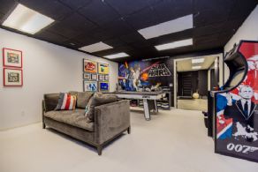 Recreation Room - Country homes for sale and luxury real estate including horse farms and property in the Caledon and King City areas near Toronto