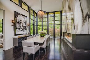 Dining room - Country homes for sale and luxury real estate including horse farms and property in the Caledon and King City areas near Toronto