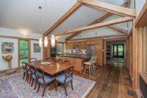 Dining area - Country homes for sale and luxury real estate including horse farms and property in the Caledon and King City areas near Toronto