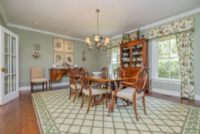Dining Room - Country homes for sale and luxury real estate including horse farms and property in the Caledon and King City areas near Toronto