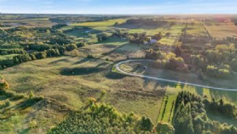 Aerial - Country homes for sale and luxury real estate including horse farms and property in the Caledon and King City areas near Toronto
