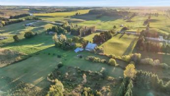 Aerial - Country homes for sale and luxury real estate including horse farms and property in the Caledon and King City areas near Toronto