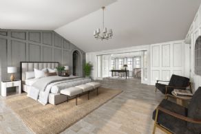 Rendering of New Design for Primary Bedroom - Country homes for sale and luxury real estate including horse farms and property in the Caledon and King City areas near Toronto