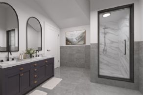 Rendering or New Design for Primary En Suite - Country homes for sale and luxury real estate including horse farms and property in the Caledon and King City areas near Toronto