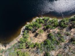 Aerial View of the Lot - Country homes for sale and luxury real estate including horse farms and property in the Caledon and King City areas near Toronto