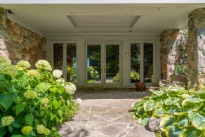 Main Residence Front Entrance - Country homes for sale and luxury real estate including horse farms and property in the Caledon and King City areas near Toronto