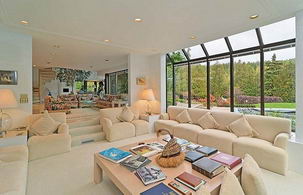 View of Pool from Living Room - Country homes for sale and luxury real estate including horse farms and property in the Caledon and King City areas near Toronto