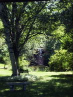 View of Waterfall - Country homes for sale and luxury real estate including horse farms and property in the Caledon and King City areas near Toronto