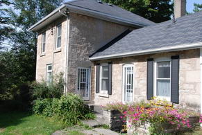 Side Entrance - Country homes for sale and luxury real estate including horse farms and property in the Caledon and King City areas near Toronto